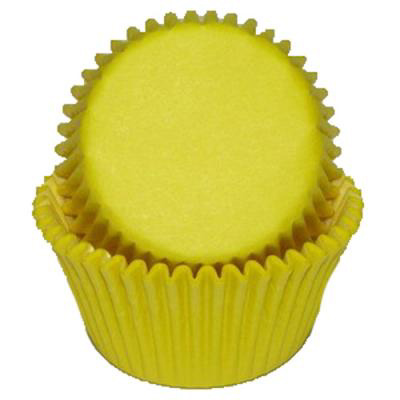 Yellow Mini Baking Cups, 500 count