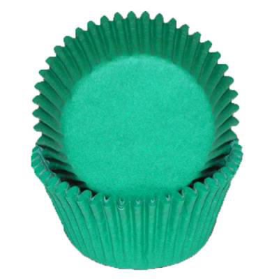 Green Mini Baking Cups, 500 count