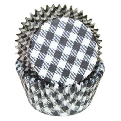 Black Gingham Baking Cup, 500 count
