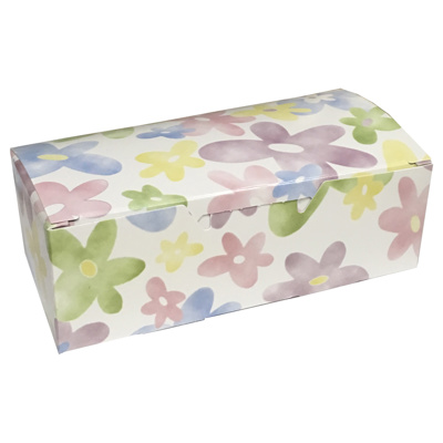 Watercolor Daisy Candy Box, 1/2 lb.