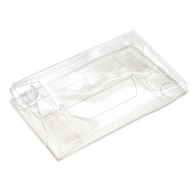 Clear Business Card Candy Box, 3 13/16"