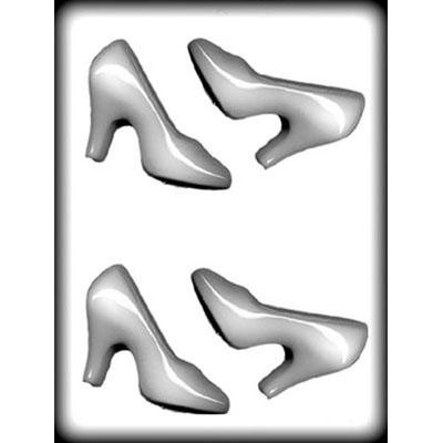 High Heel Shoe 3D Hard Candy Mold, 4"