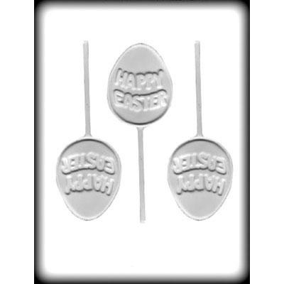 Happy Easter Egg Sucker Hard Candy Mold