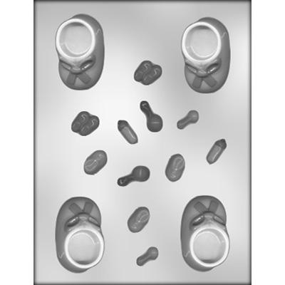 Bootie / Accessories Chocolate Mold, 2½"