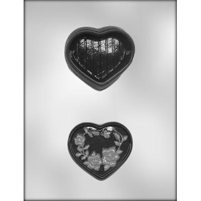 Heart Box Chocolate Mold, 3 1/2" 