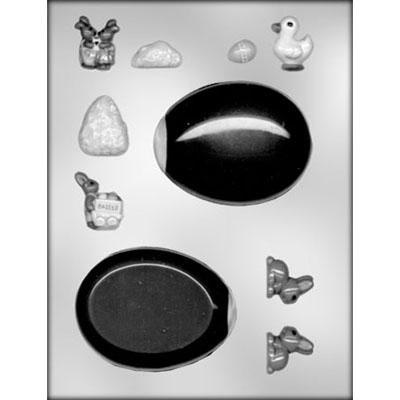 Panoramic Egg/Accessory 3D Chocolate Mold