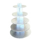 Silver 5-Tier Cupcake Stand, 21 1/2"
