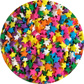 Celebakes Pastel Stars Edible Confetti, 25 lb.