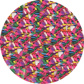 Celebakes Multi-Colored Hearts Edible Confetti, 2.6 oz.