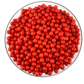 Color It Candy Red Pearls, 2 lb.