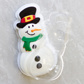 White Snowman Candy Box, 8"