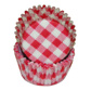 Red Gingham Mini Baking Cup, 500 count