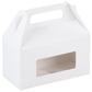 White Tote Candy Box, 6 3/8"