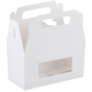 White Tote Candy Box, 6 3/8"