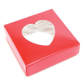Red Heart Candy Box Cover, 7 3/4"