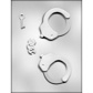 Handcuffs 3D Chocolate Mold, 3 3/4"